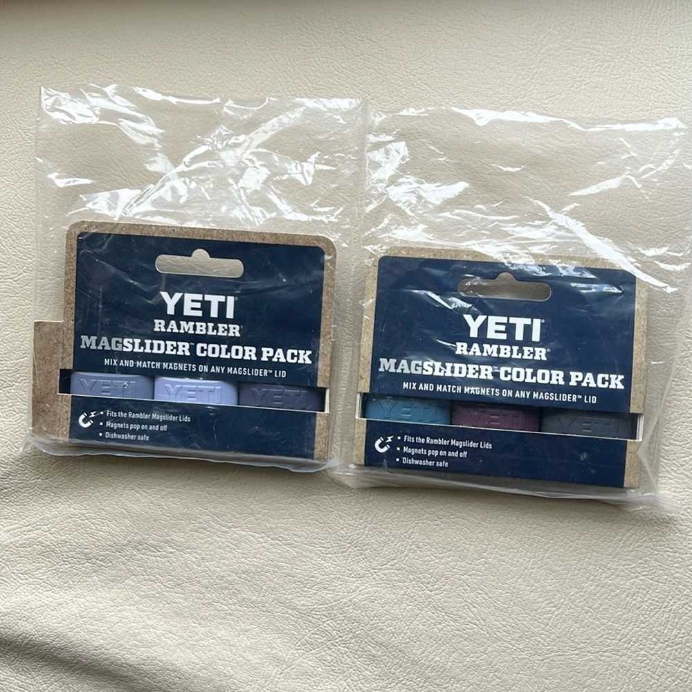 NWT Yeti Rambler magslider color pack - combo limited edition